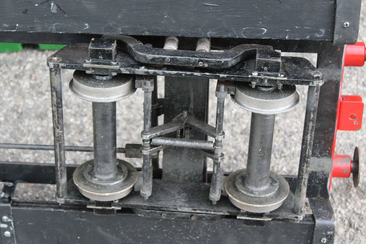 5 inch gauge braked bogie driving truck