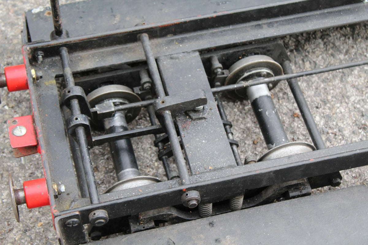 5 inch gauge braked bogie driving truck