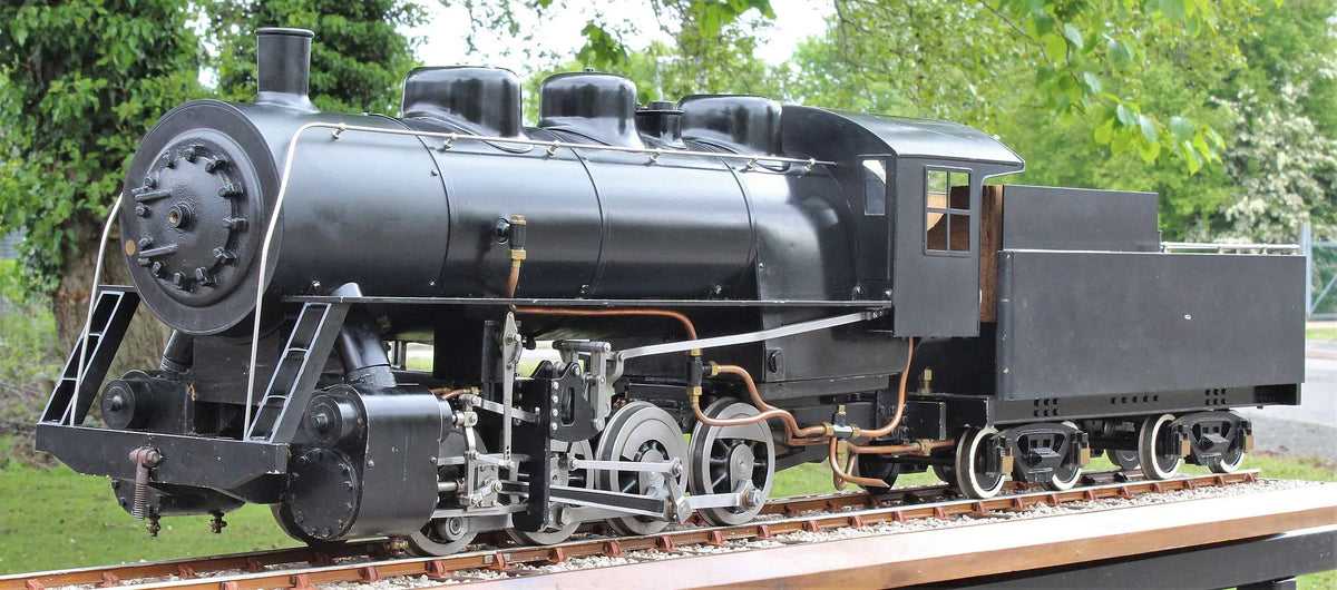 3 1/2 inch gauge Caribou 0-8-0