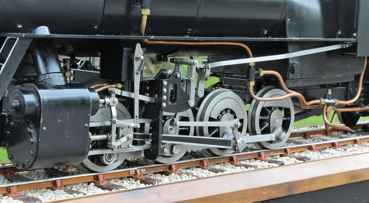 3 1/2 inch gauge Caribou 0-8-0