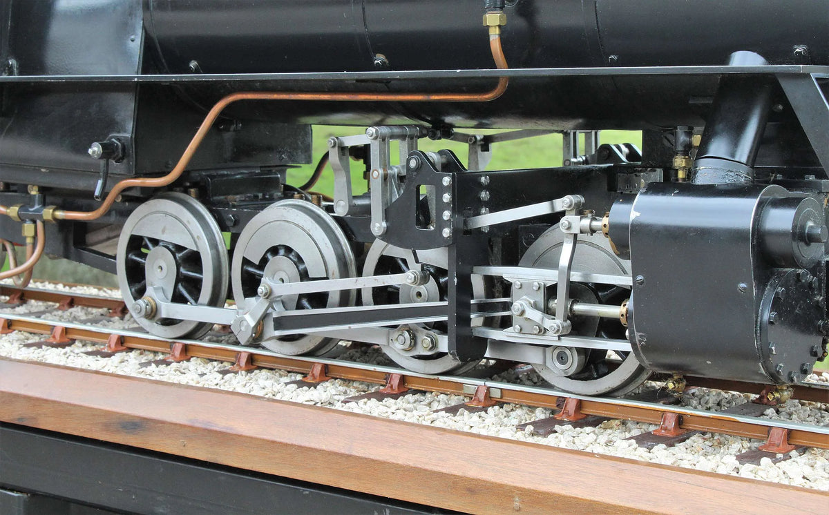 3 1/2 inch gauge Caribou 0-8-0