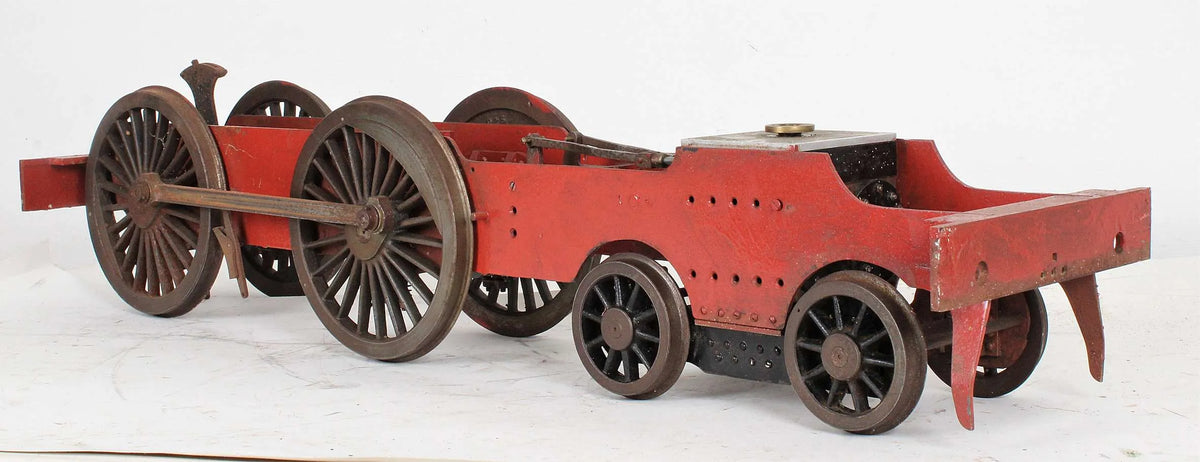 5 inch gauge "Maid of Kent" rolling chassis and tender