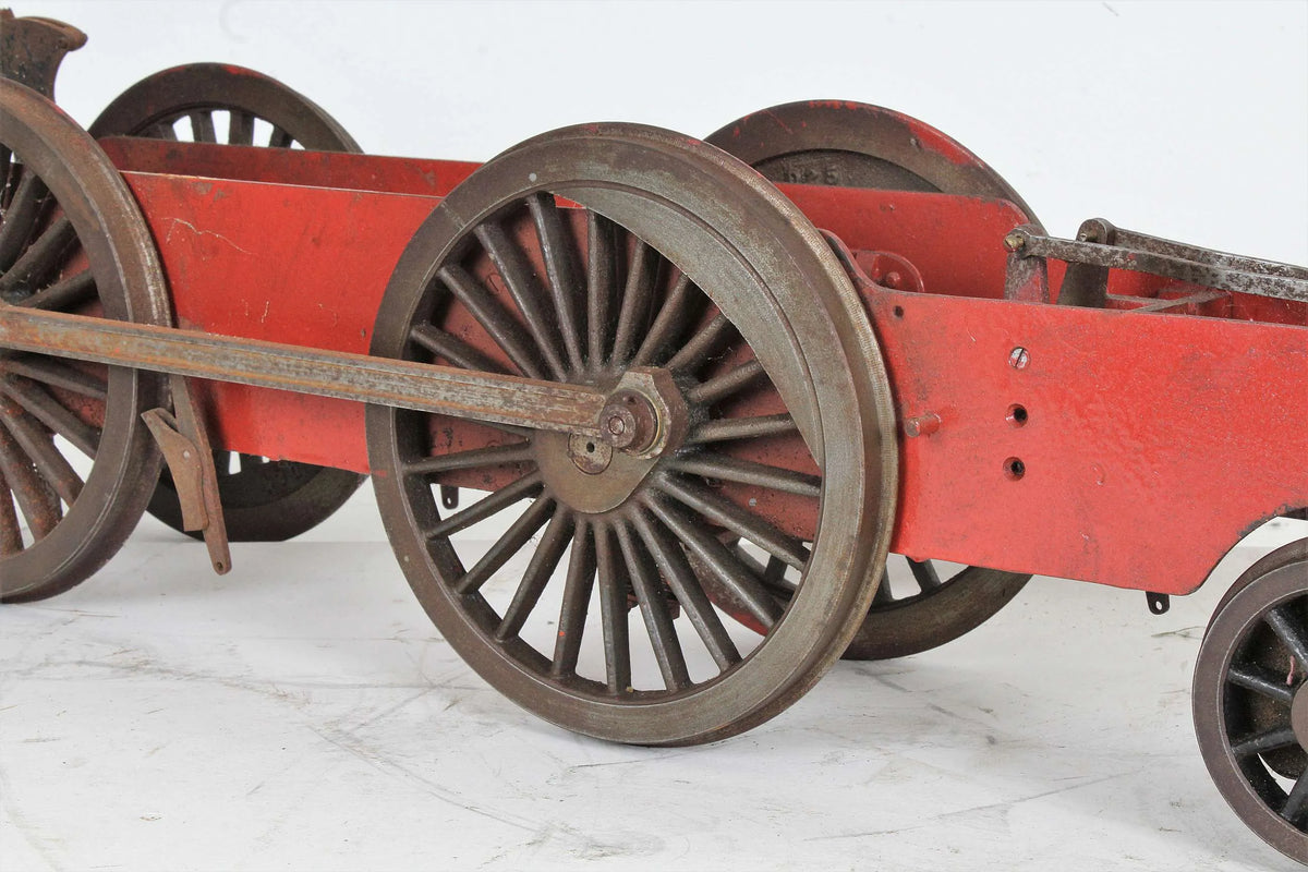 5 inch gauge "Maid of Kent" rolling chassis and tender
