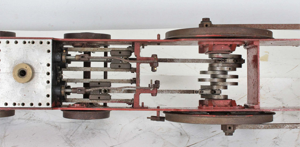 5 inch gauge "Maid of Kent" rolling chassis and tender