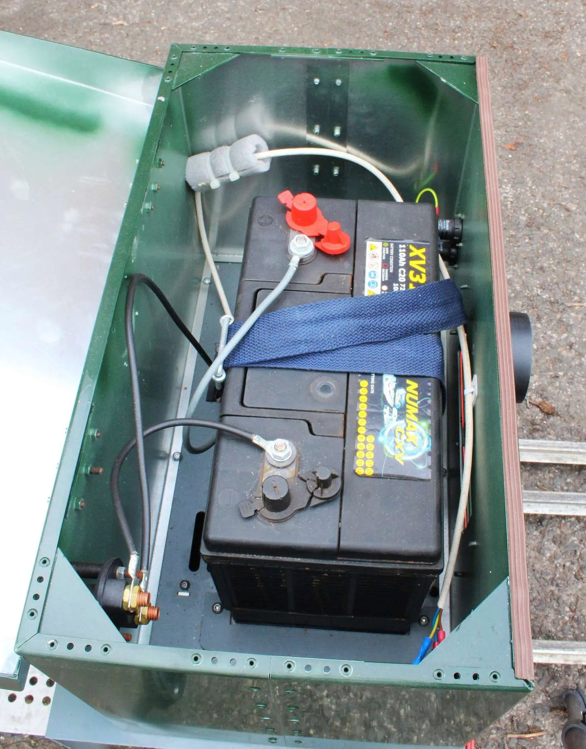 7 1/4 inch narrow gauge battery-electric
