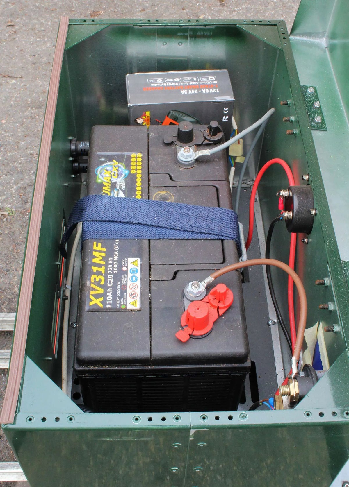 7 1/4 inch narrow gauge battery-electric