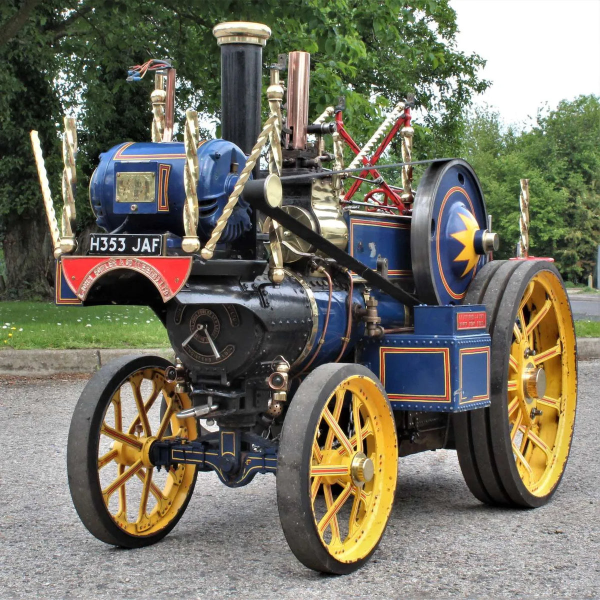 3 inch scale Fowler DCC Showmans Road Locomotive