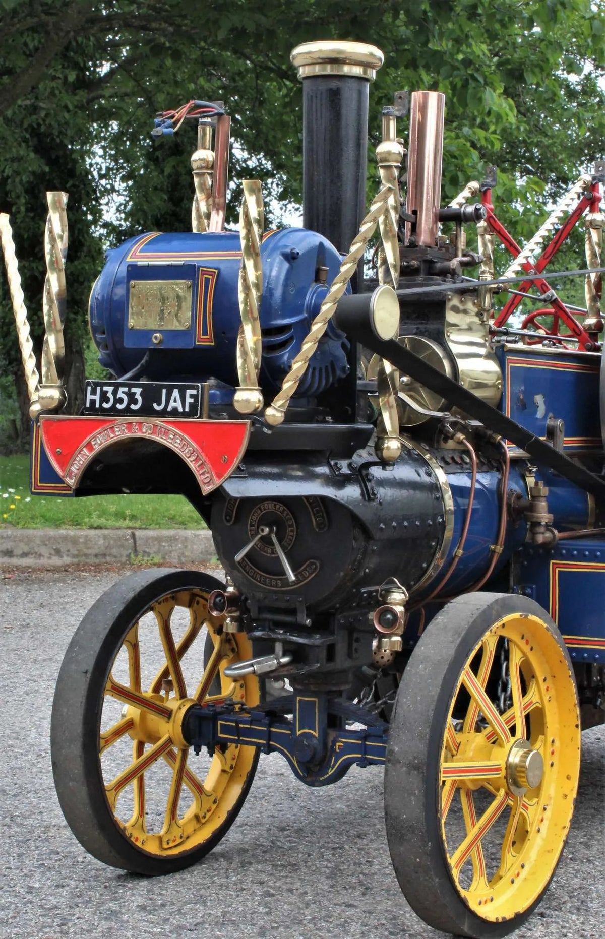 3 inch scale Fowler DCC Showmans Road Locomotive