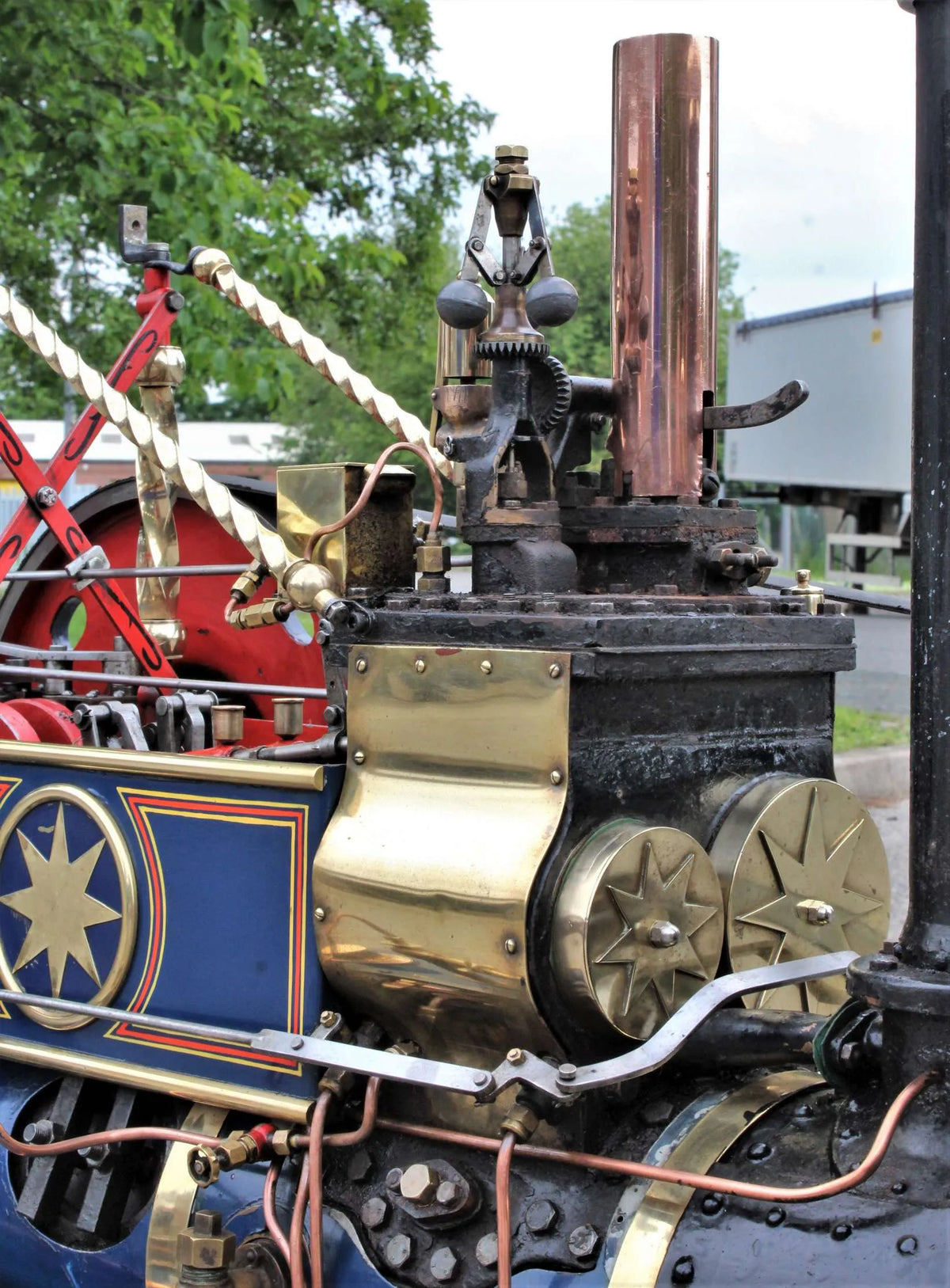 3 inch scale Fowler DCC Showmans Road Locomotive