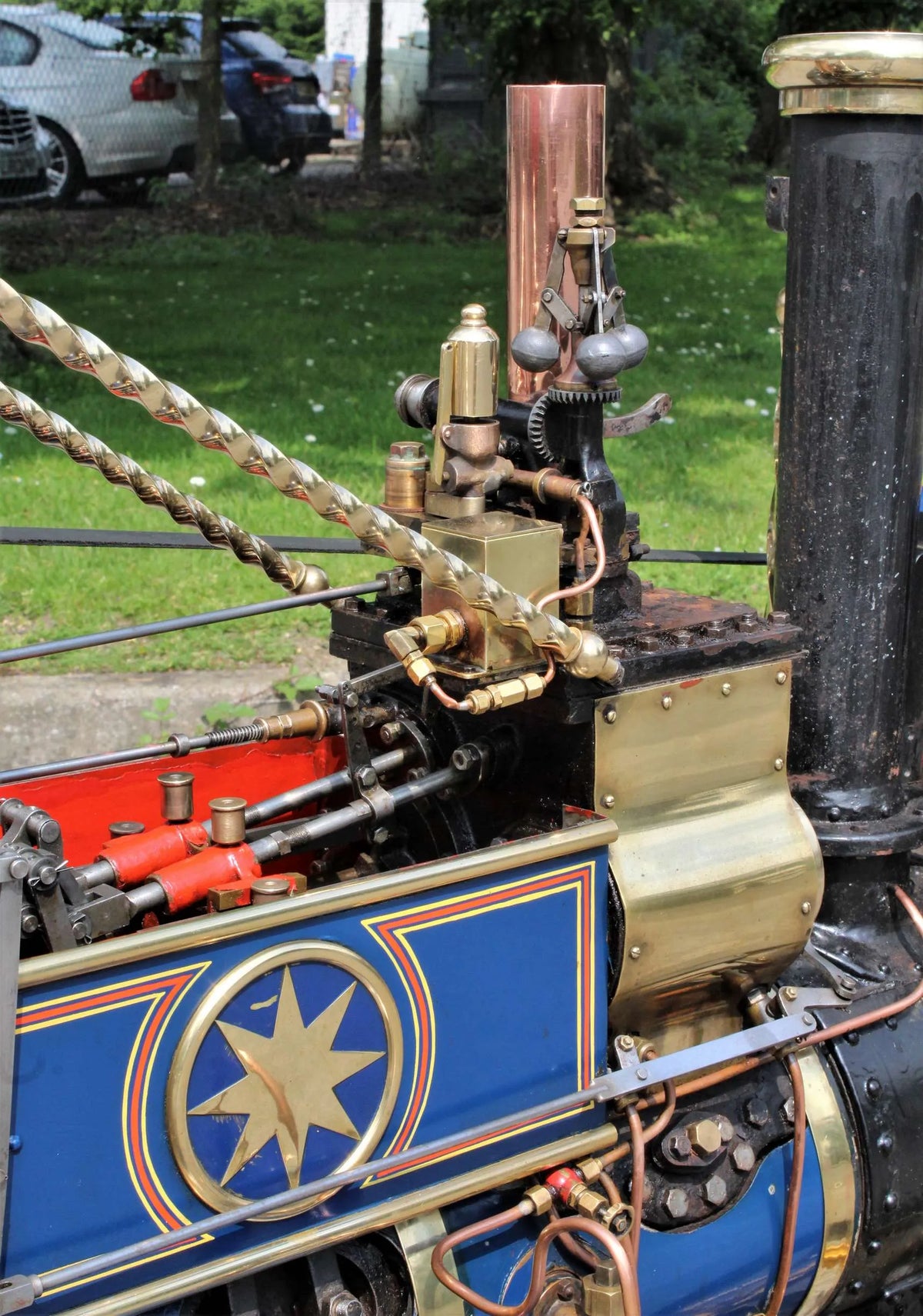 3 inch scale Fowler DCC Showmans Road Locomotive