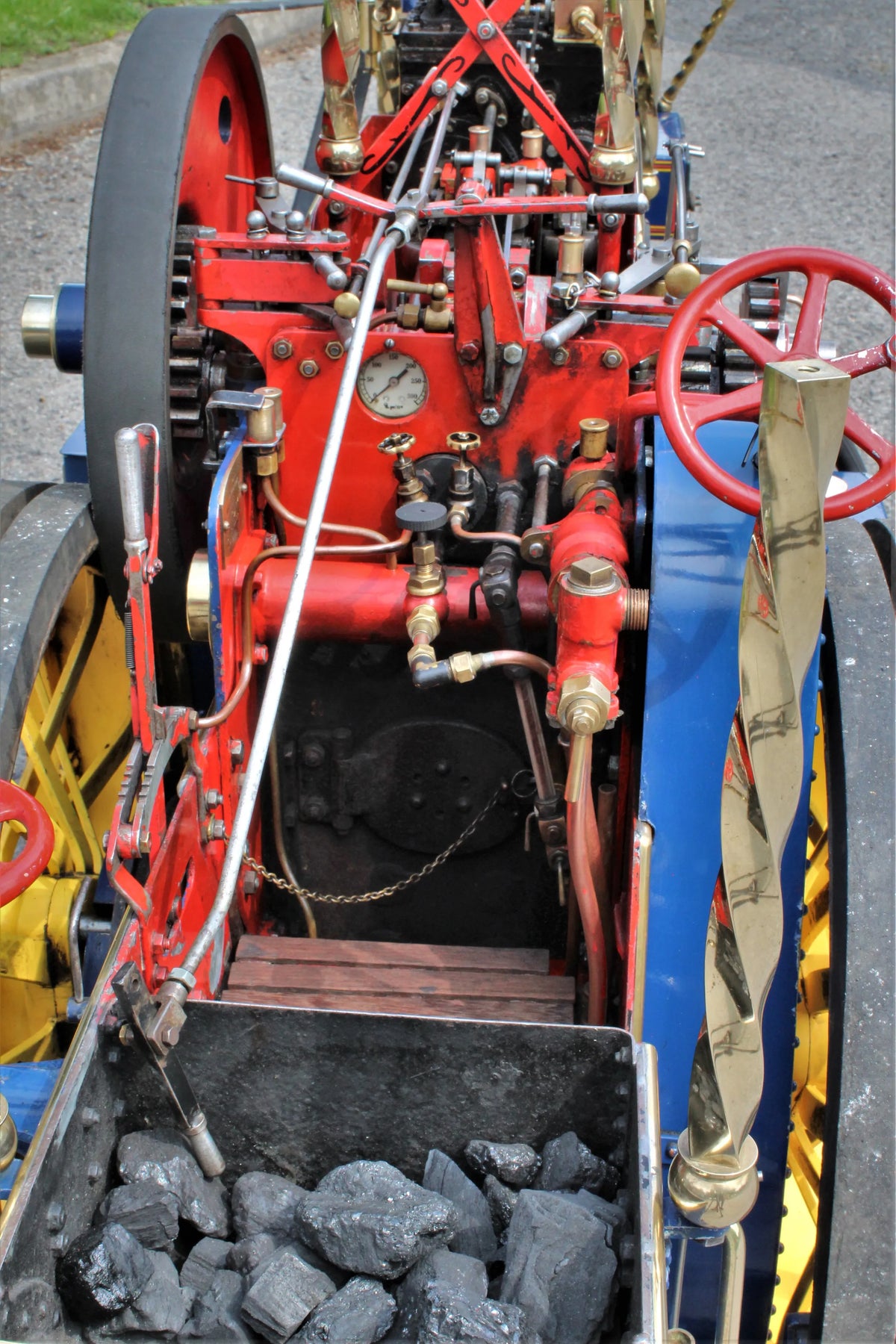 3 inch scale Fowler DCC Showmans Road Locomotive