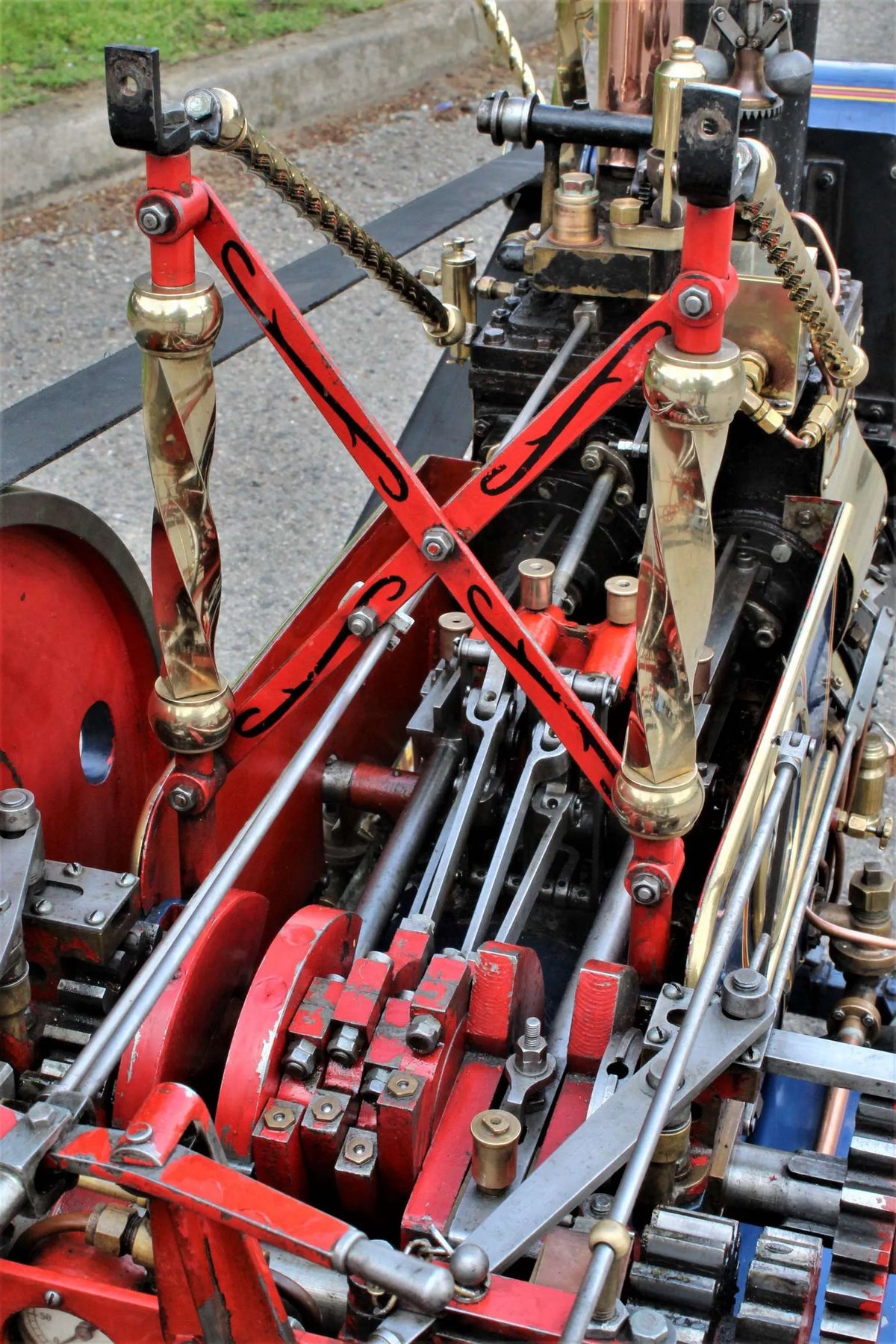3 inch scale Fowler DCC Showmans Road Locomotive