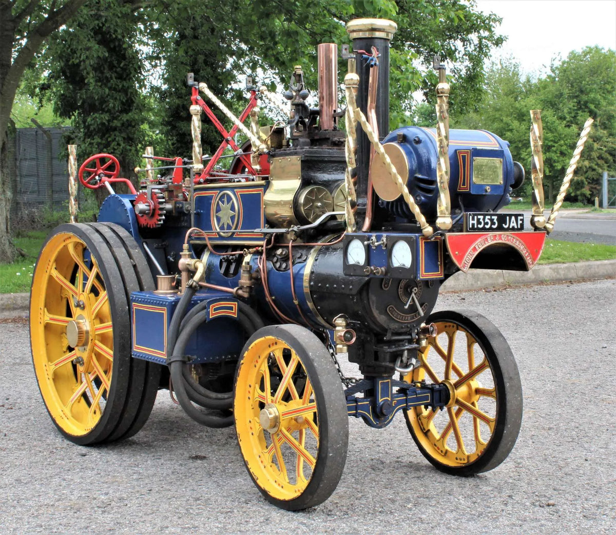 3 inch scale Fowler DCC Showmans Road Locomotive
