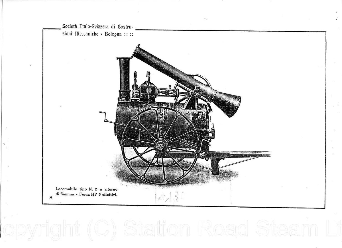 Italo Svizzera portable engine