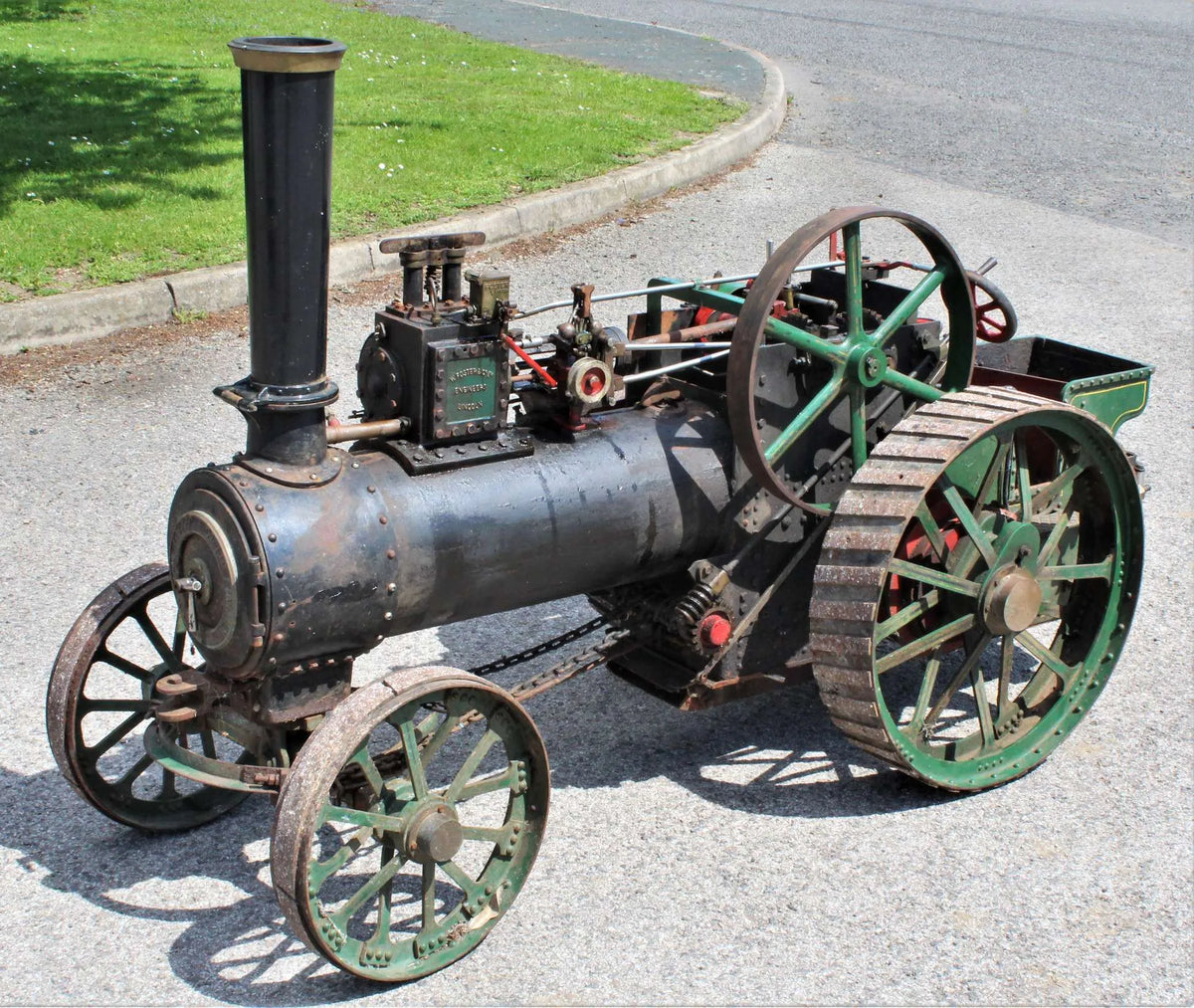 4 inch scale Foster agricultural engine