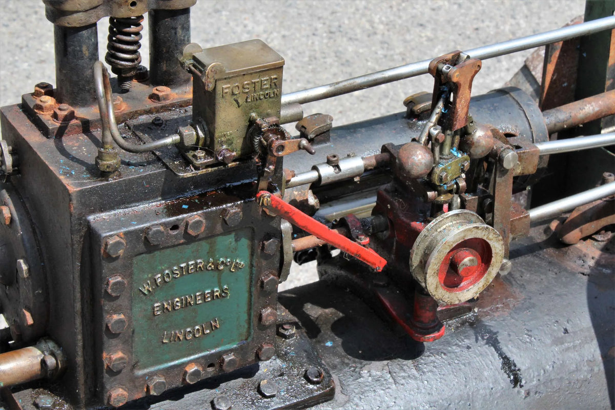4 inch scale Foster agricultural engine