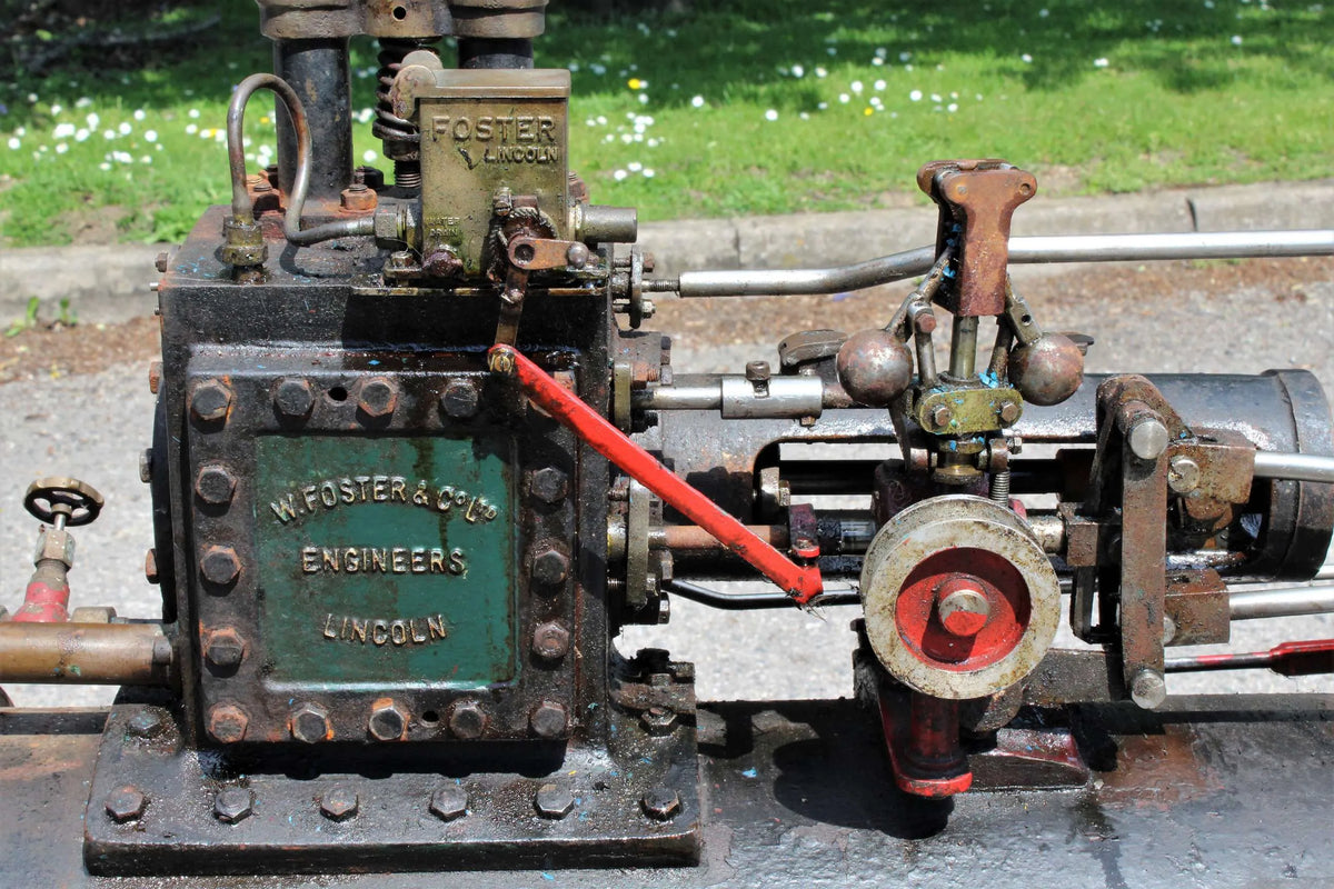 4 inch scale Foster agricultural engine
