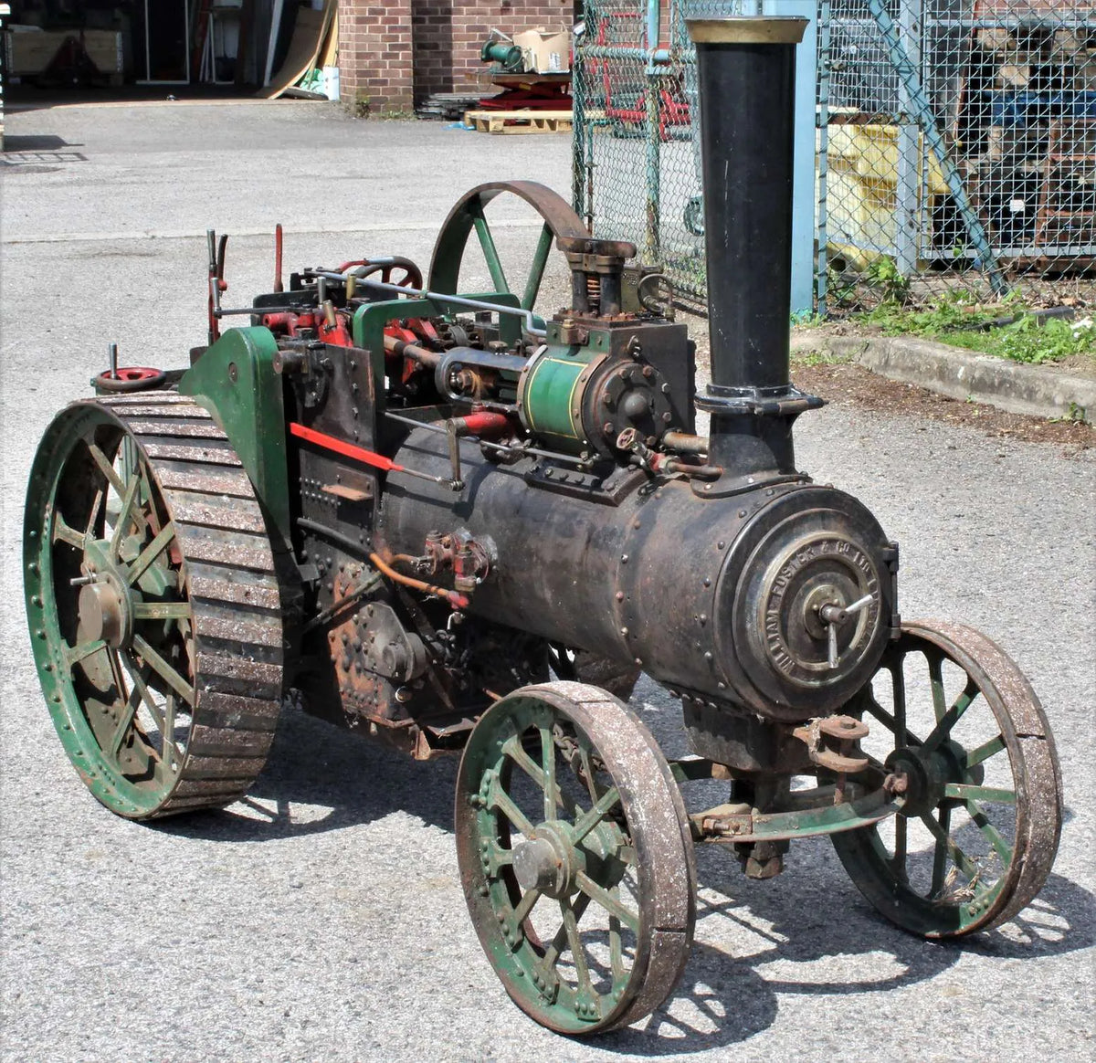4 inch scale Foster agricultural engine