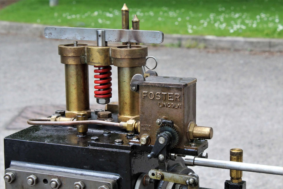 4 inch scale Foster agricultural engine