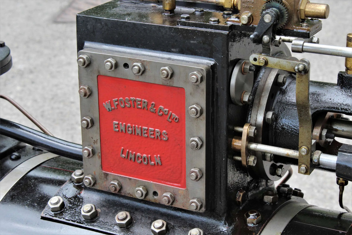 4 inch scale Foster agricultural engine