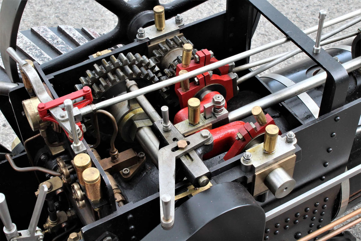 4 inch scale Foster agricultural engine