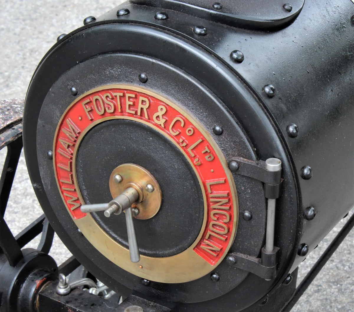 4 inch scale Foster agricultural engine