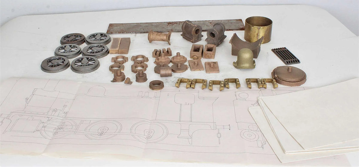 3 1/2 inch gauge "Rob Roy" castings