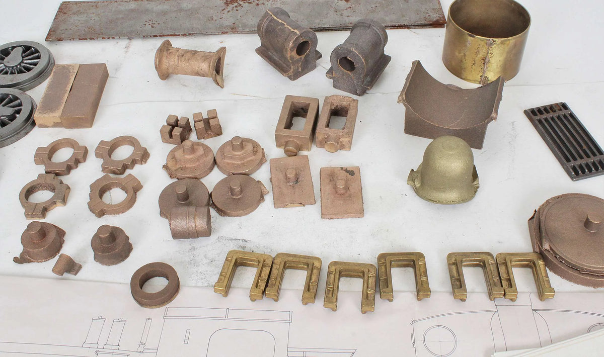 3 1/2 inch gauge "Rob Roy" castings