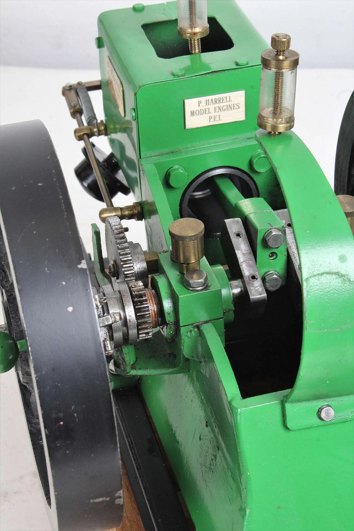 Open crank hit & miss engine