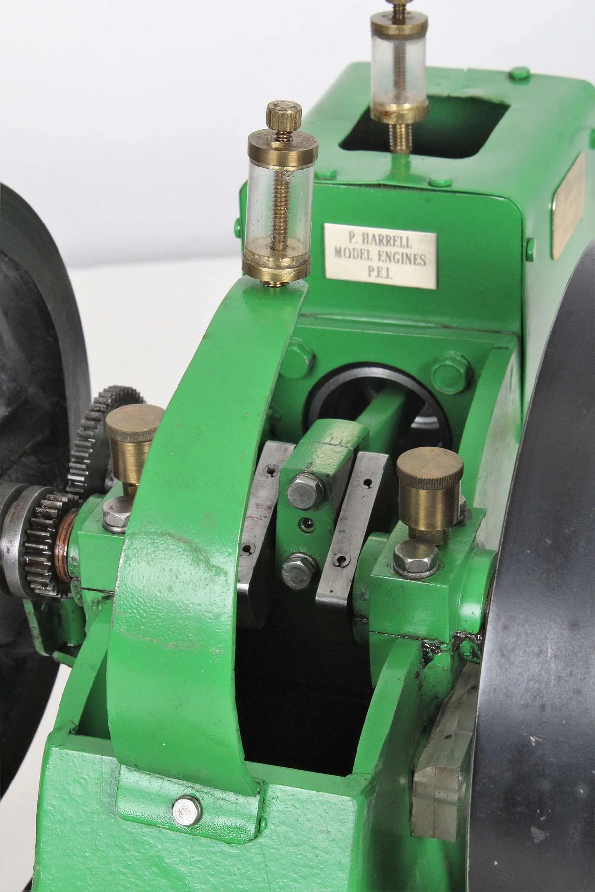 Open crank hit & miss engine