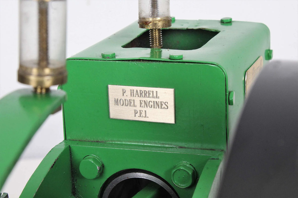 Open crank hit & miss engine