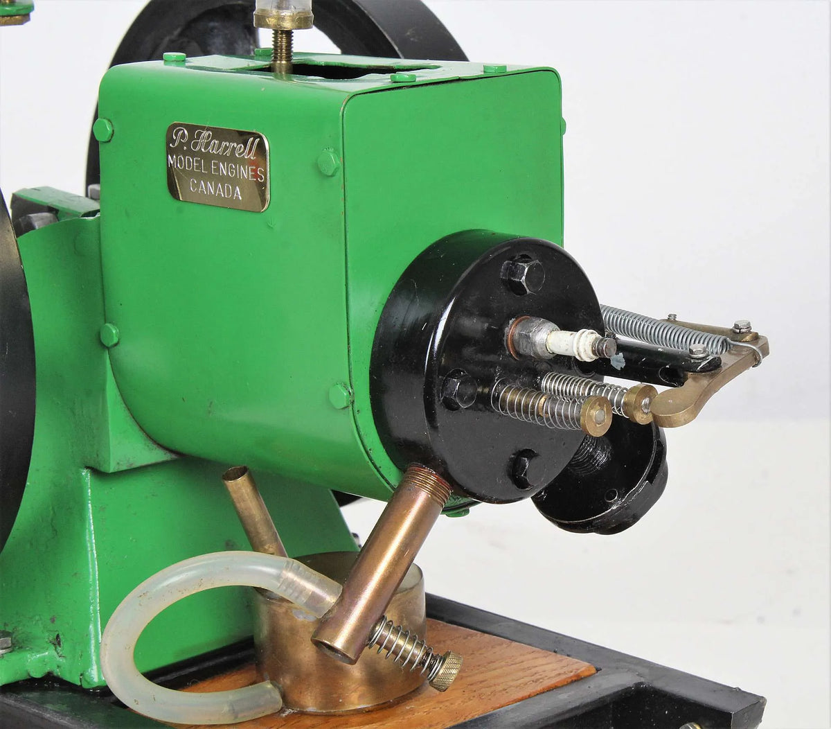 Open crank hit & miss engine