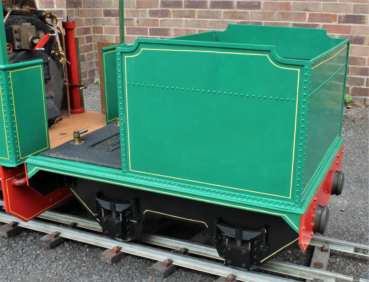 10 1/4 inch gauge "Sweet Pea" 0-4-0ST with tender