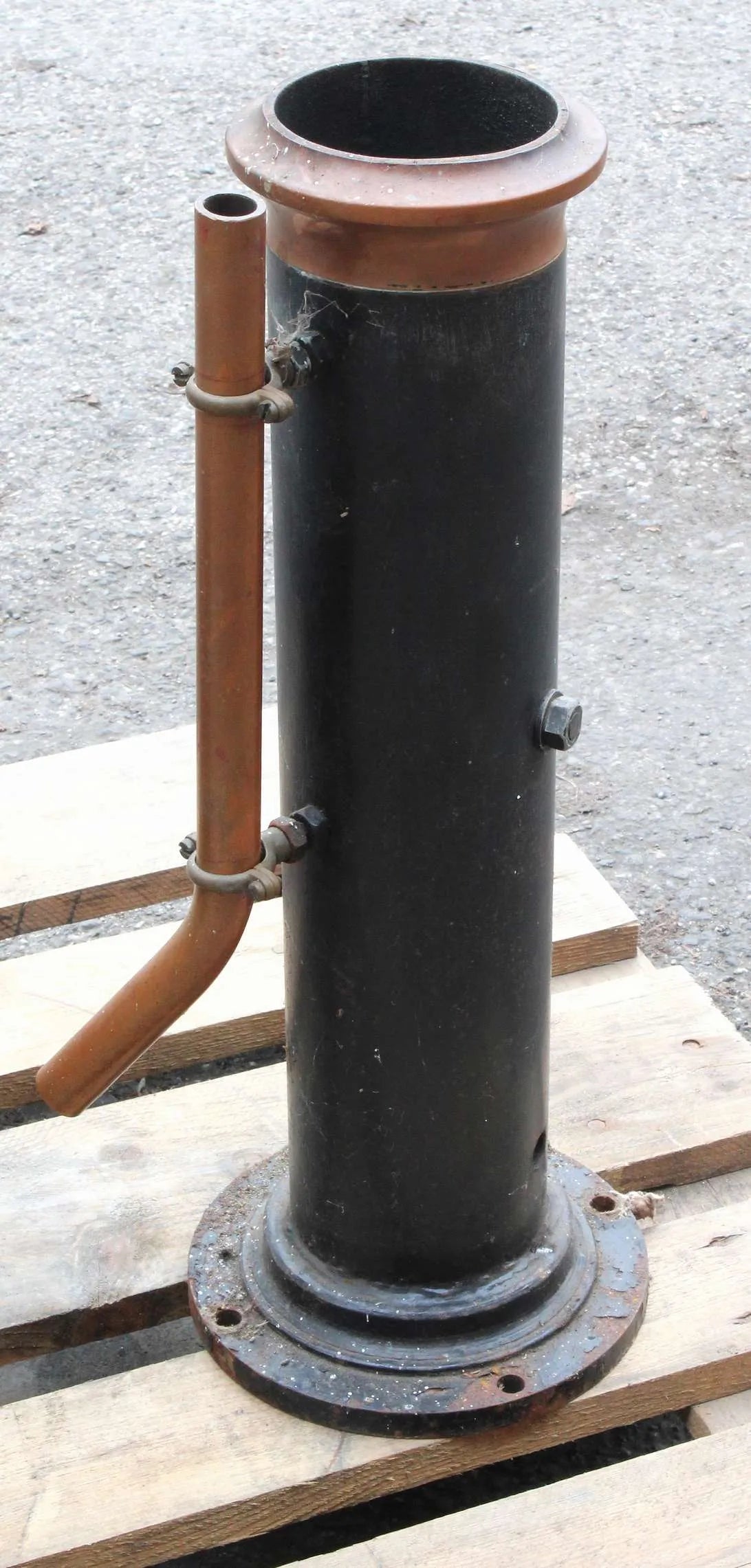 Large vertical multi-tube gas-fired boiler
