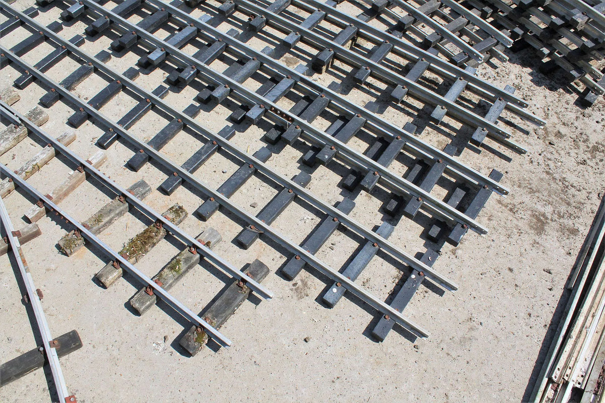 5 inch gauge track & turnout, 21mm rail