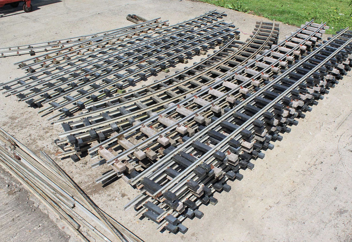 5 inch gauge track & turnout, 21mm rail