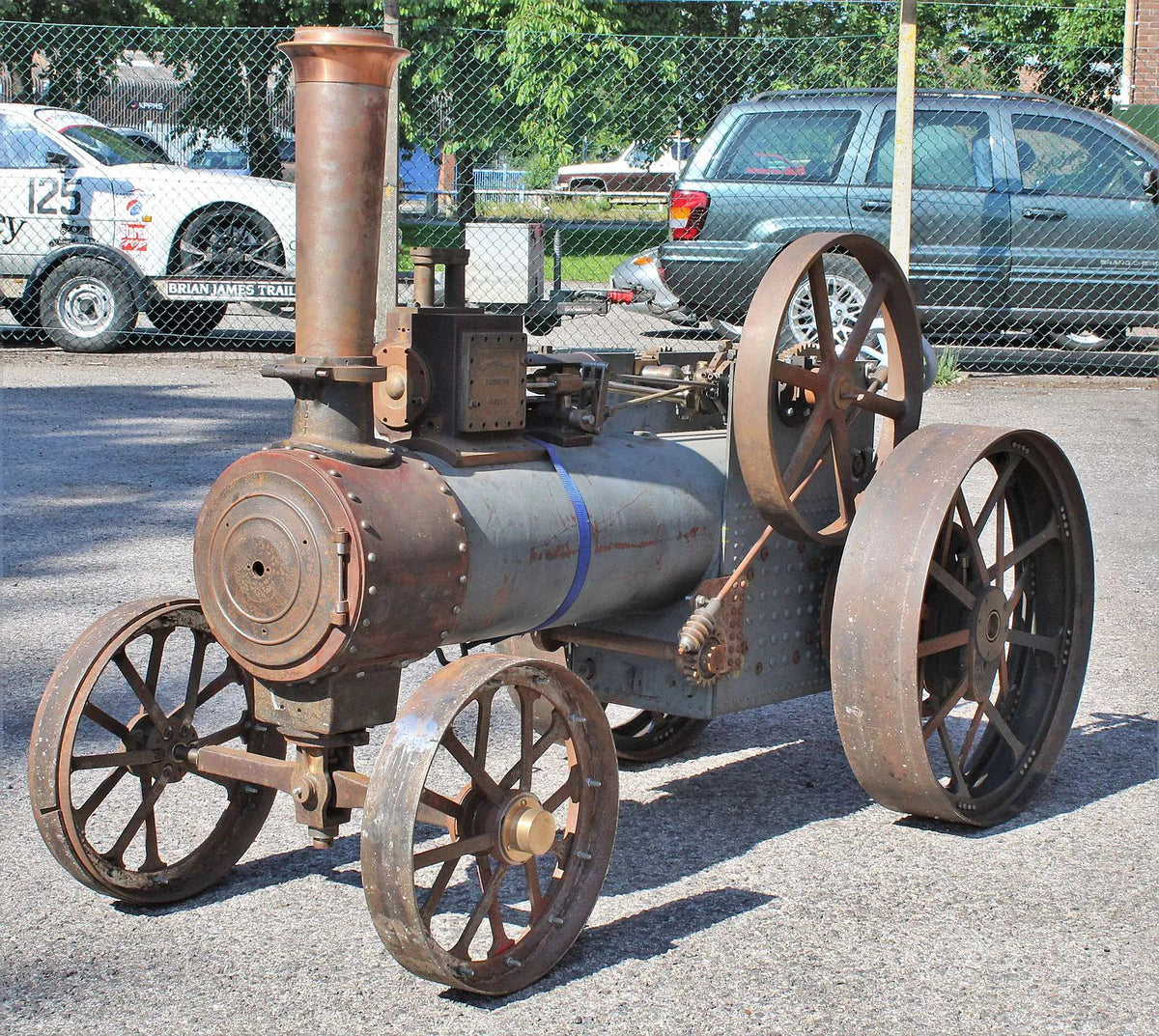 4 inch scale Foster agricultural engine
