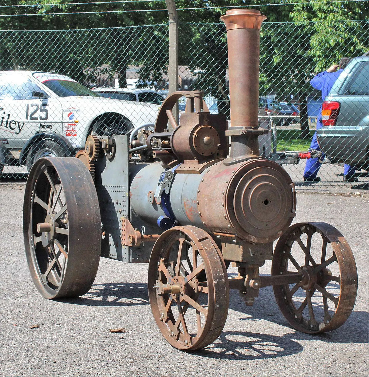 4 inch scale Foster agricultural engine