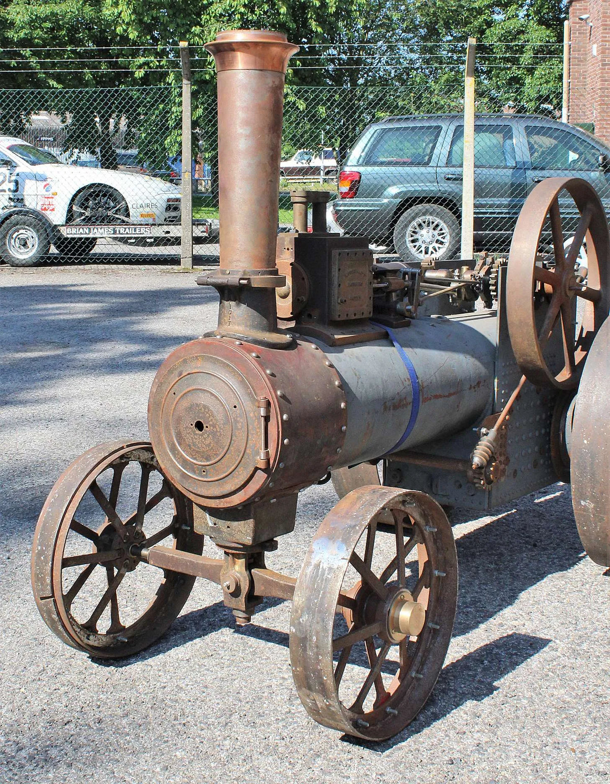4 inch scale Foster agricultural engine