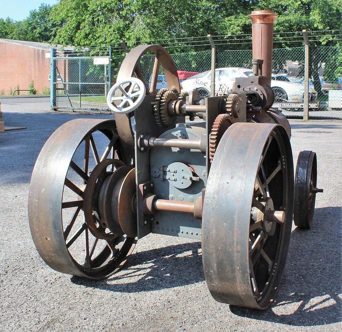 4 inch scale Foster agricultural engine
