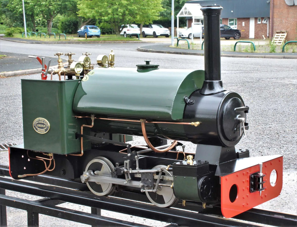 7 1/4 inch gauge Stafford 0-4-0ST with driving truck