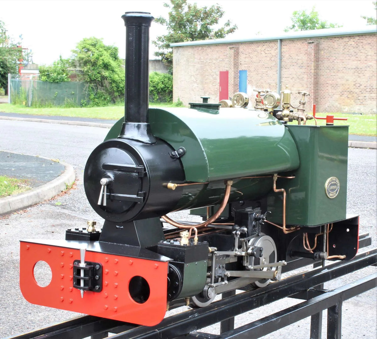 7 1/4 inch gauge Stafford 0-4-0ST with driving truck