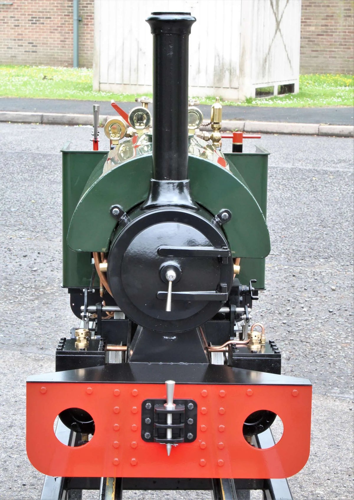 7 1/4 inch gauge Stafford 0-4-0ST with driving truck