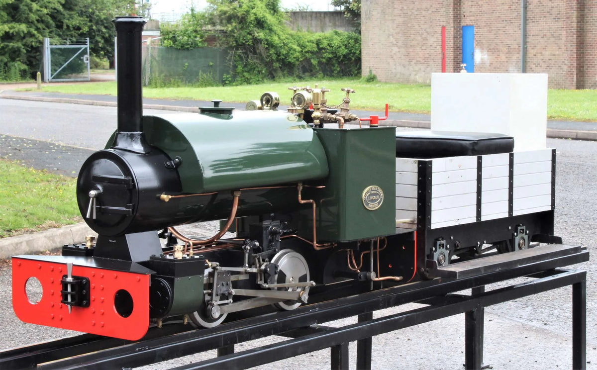 7 1/4 inch gauge Stafford 0-4-0ST with driving truck
