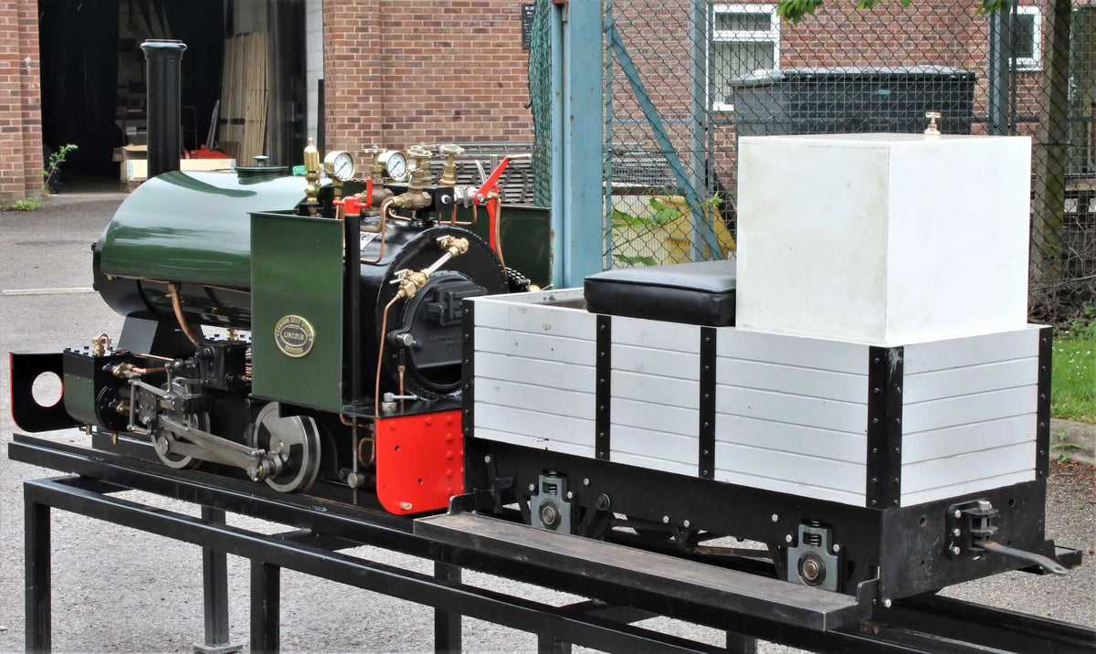 7 1/4 inch gauge Stafford 0-4-0ST with driving truck