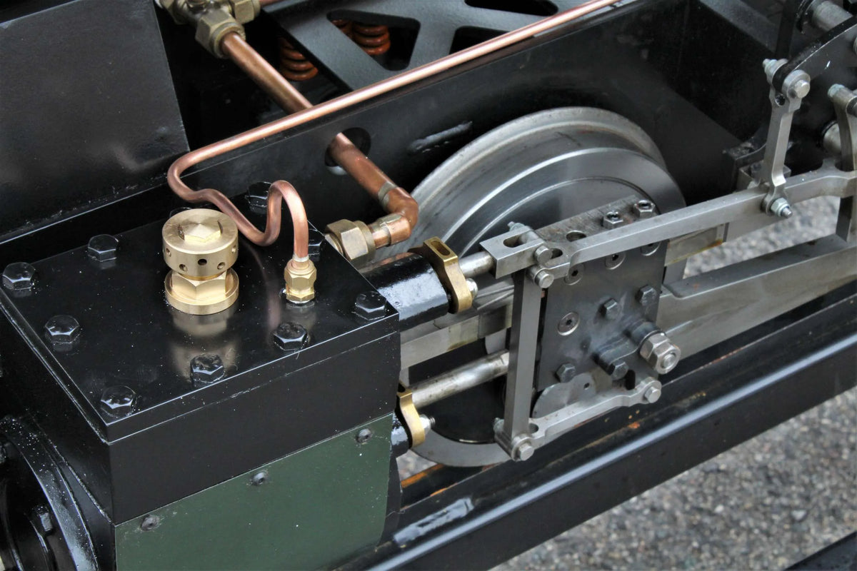 7 1/4 inch gauge Stafford 0-4-0ST with driving truck