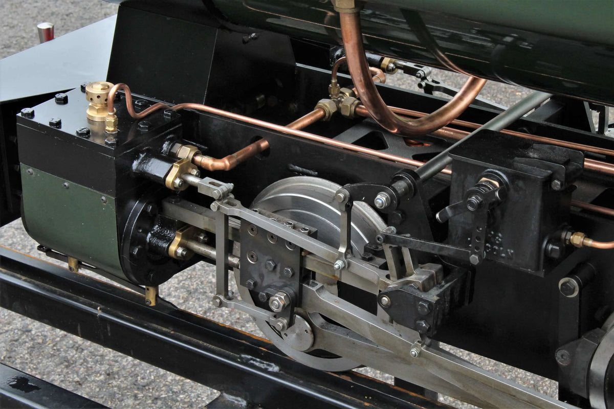 7 1/4 inch gauge Stafford 0-4-0ST with driving truck
