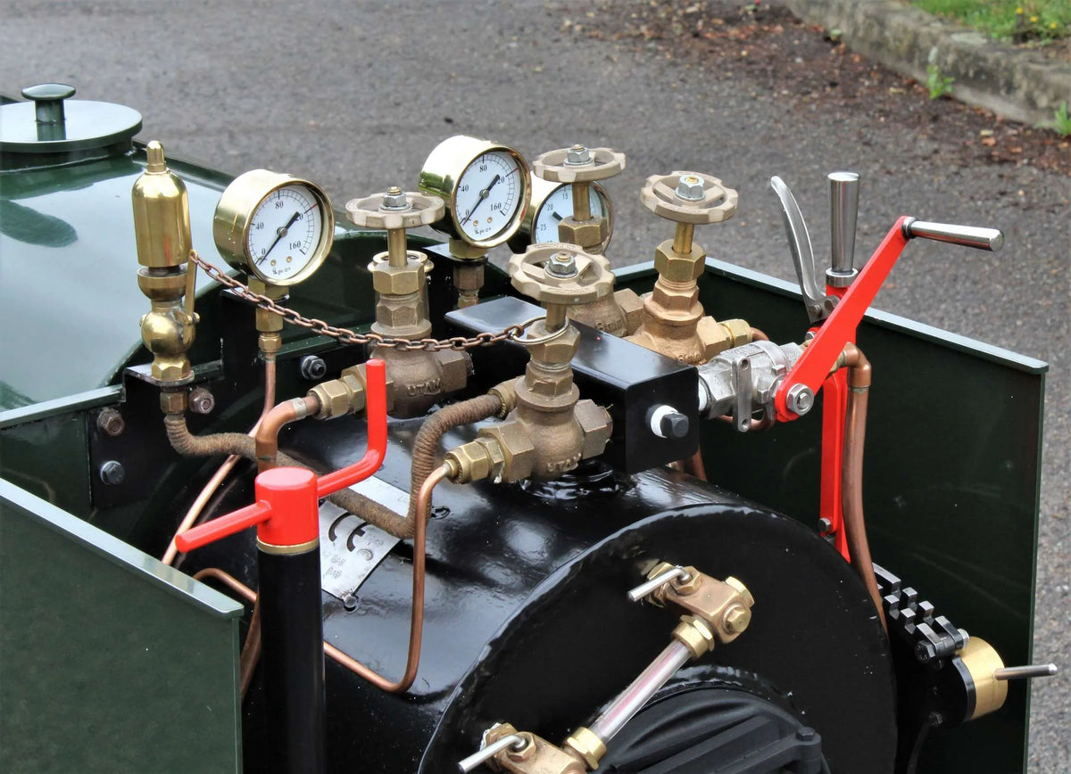 7 1/4 inch gauge Stafford 0-4-0ST with driving truck