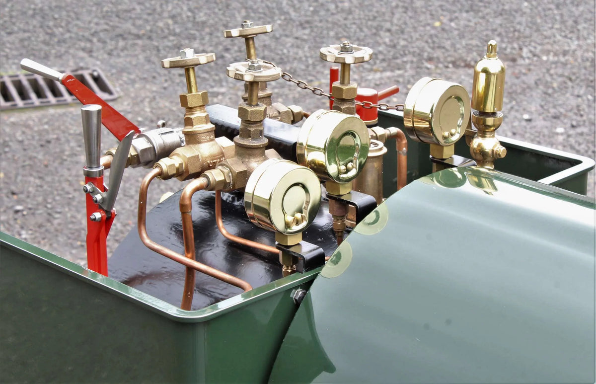 7 1/4 inch gauge Stafford 0-4-0ST with driving truck