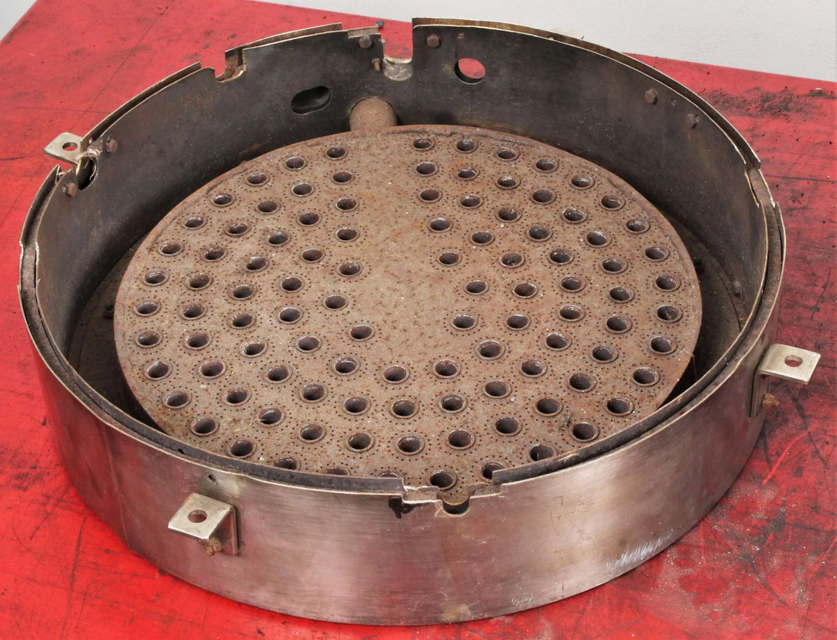 Steam car type boiler with burner